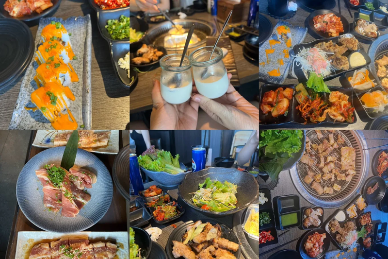 Thực đơn đa dạng tại qu&aacute;n nướng Y&ecirc;n Yakiniku